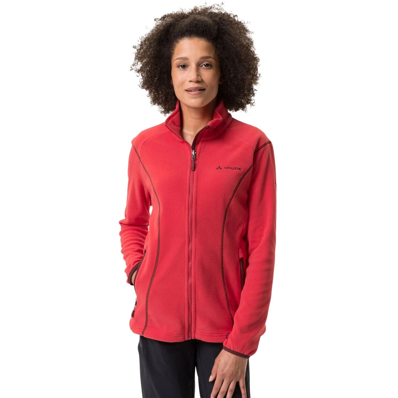 VAUDE Fleecejacke Rosemoor Fleece Jacket, rot