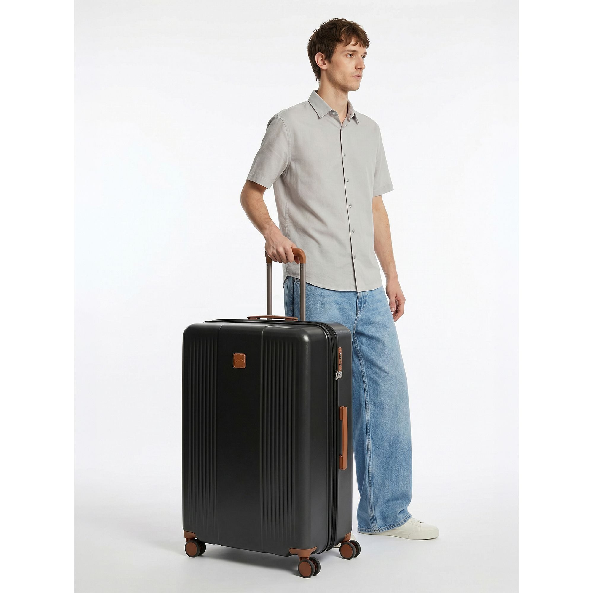 Bric's Hartschalen-Trolley Ferrara, 4 Rollen, Polycarbonat