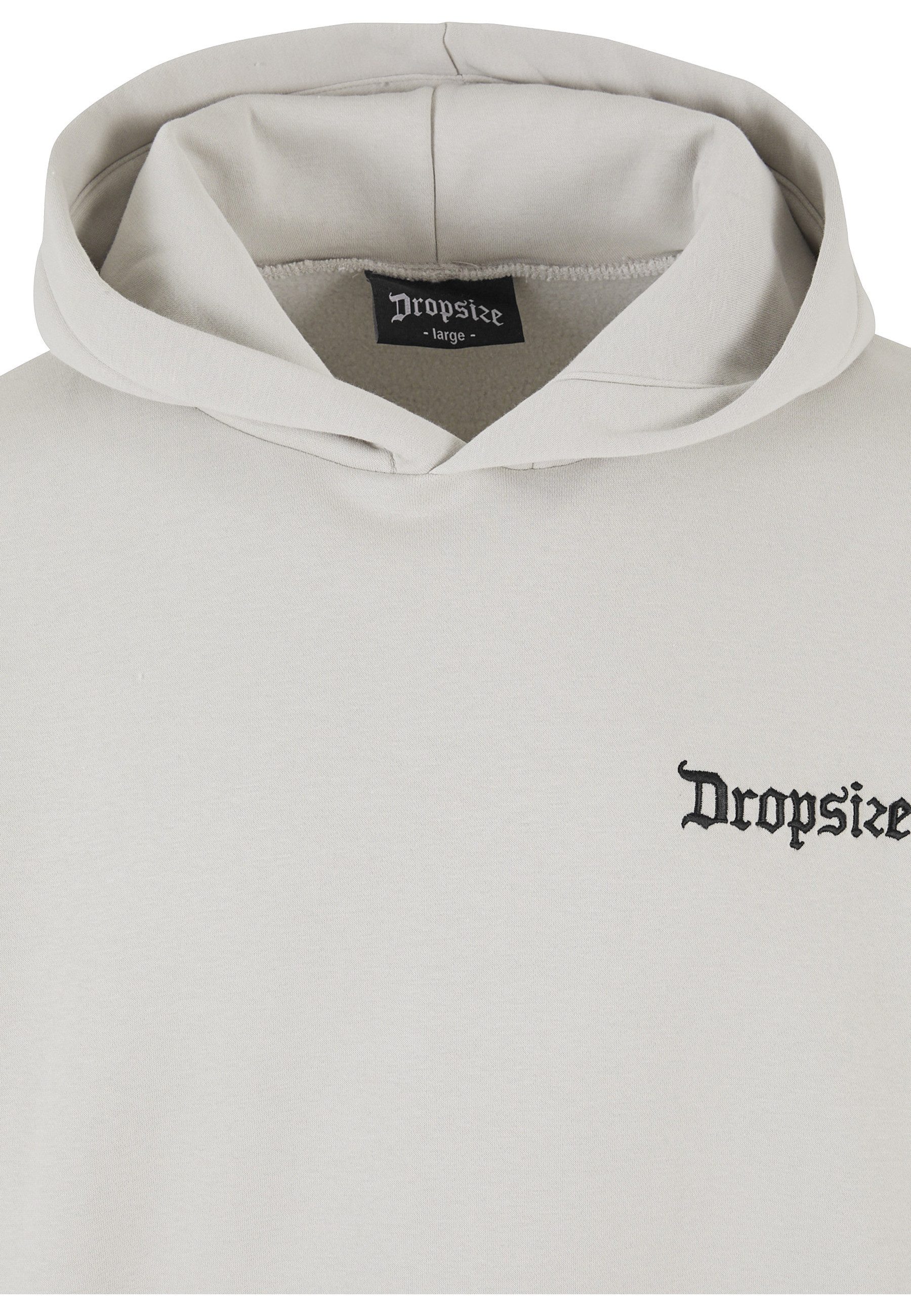 Dropsize Kapuzenpullover Dropsize Herren Heavy Oversize Puffer Logo Backprint Hoodie (1-tlg)