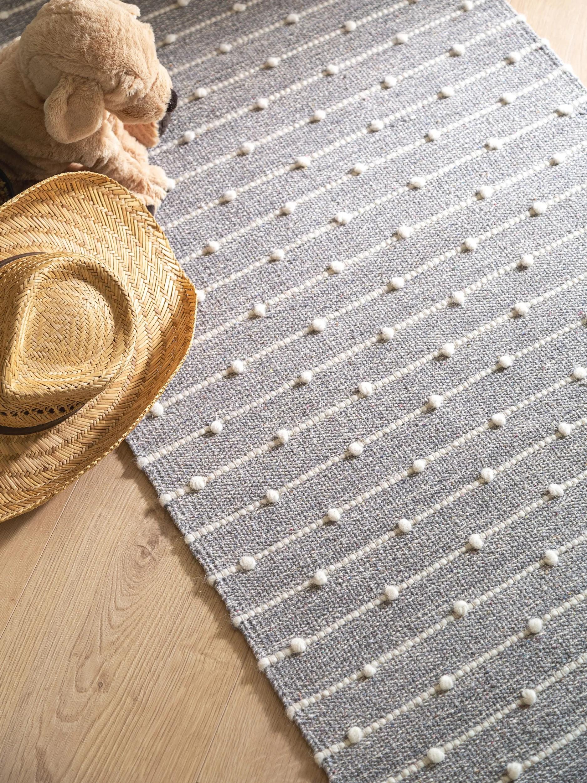 benuta Läufer Lupo, rechteckig, Höhe: 5 mm, Kunstfaser, Berber, Ethno-Style, Wohnzimmer