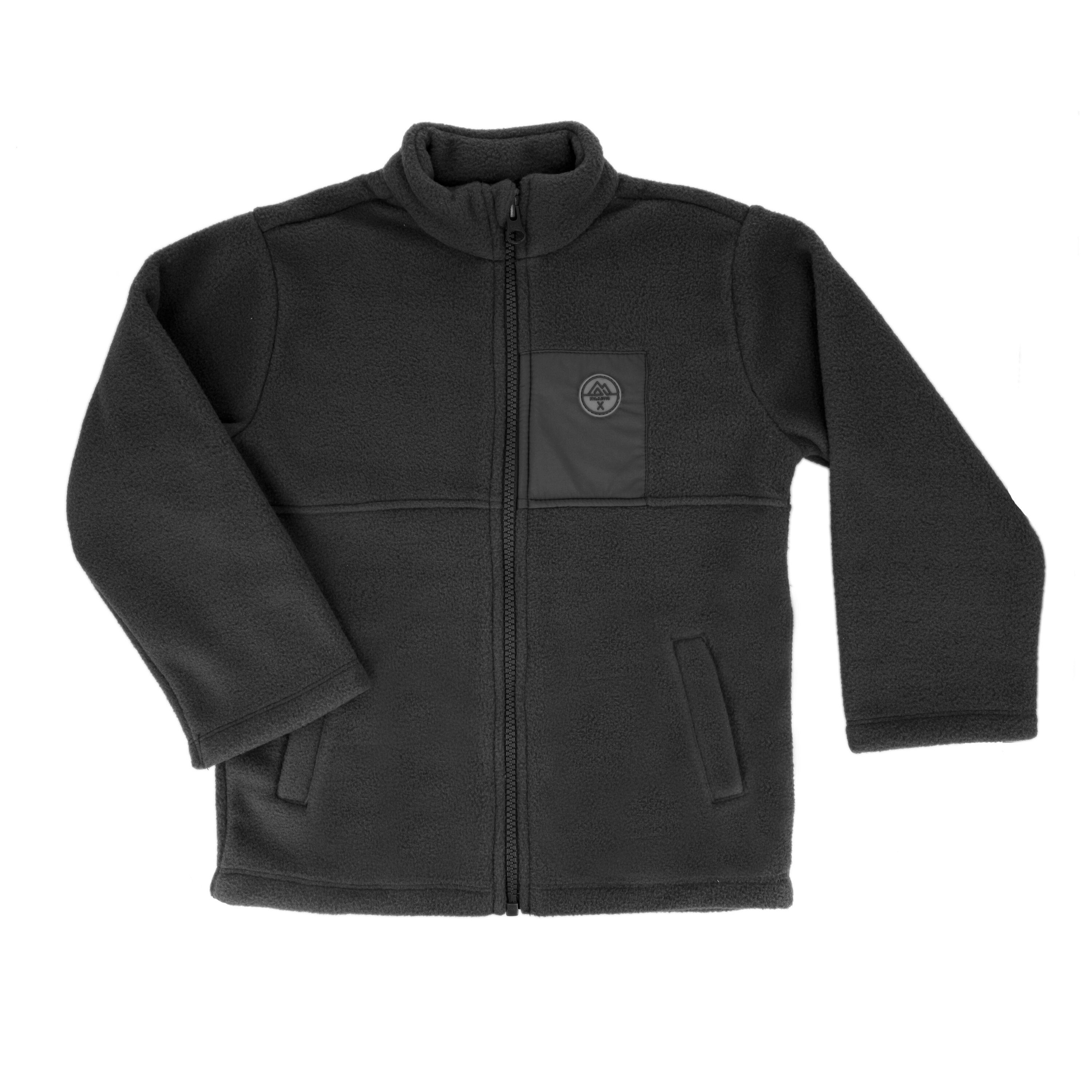 MAXIMO Fleecejacke MINI-Jacke, Fleece Reißverschluss, Eingrifftaschen (1-St)