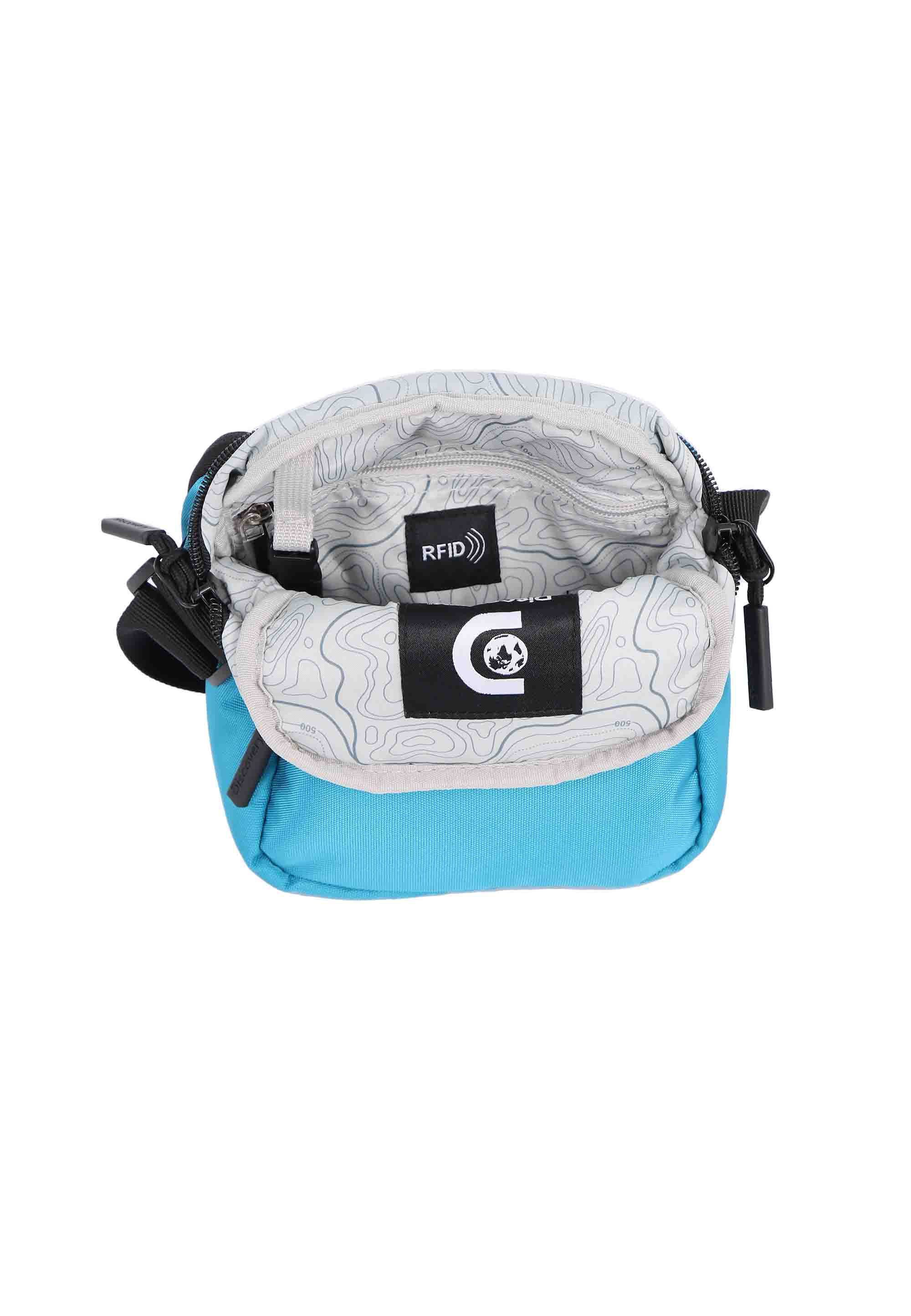 Discovery Schultertasche Metropolis, aus hochwertigem rPet-Material