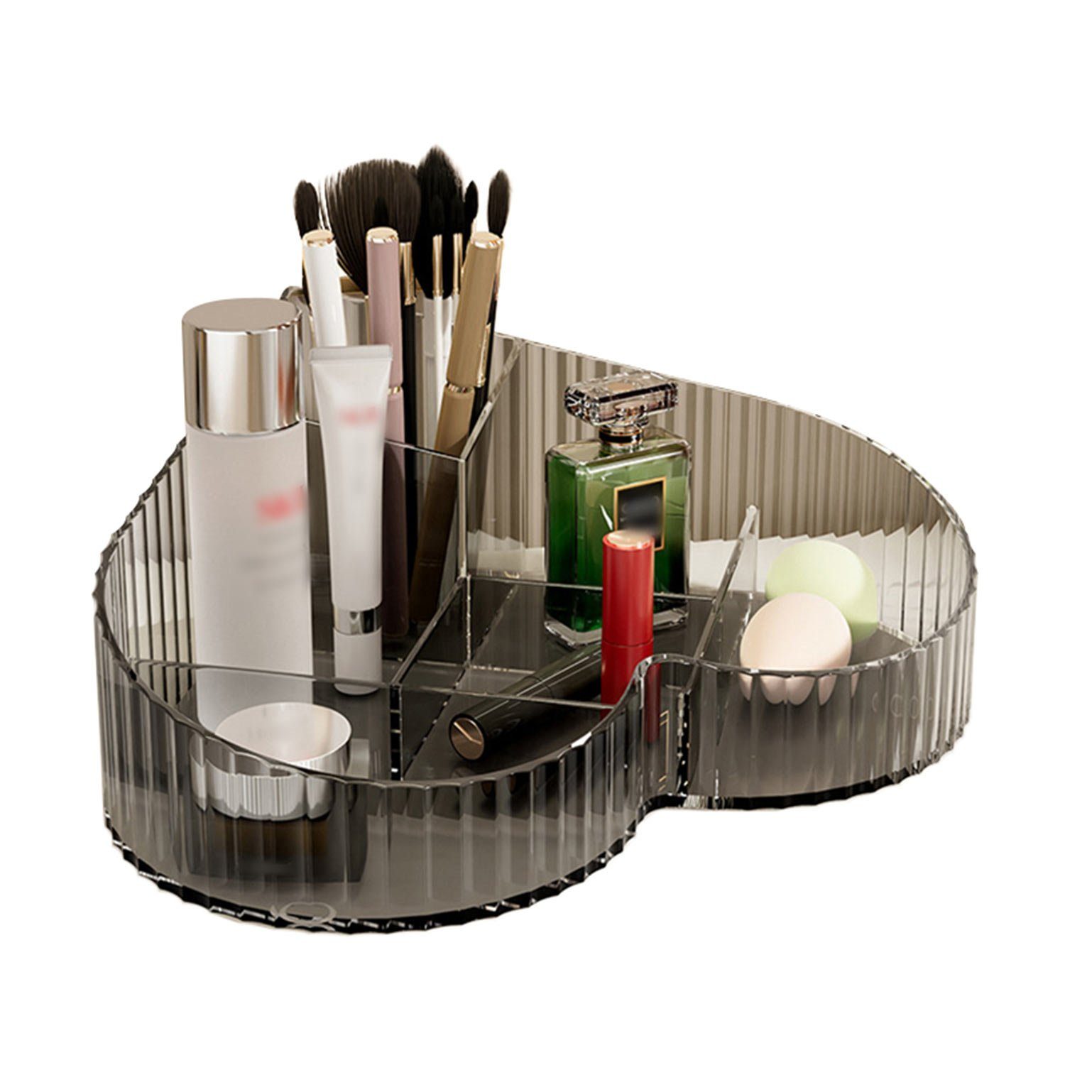 Schmuckkästchen Organizer Beauty Aufbewahrung gadget Daisred Grau Schminktisch