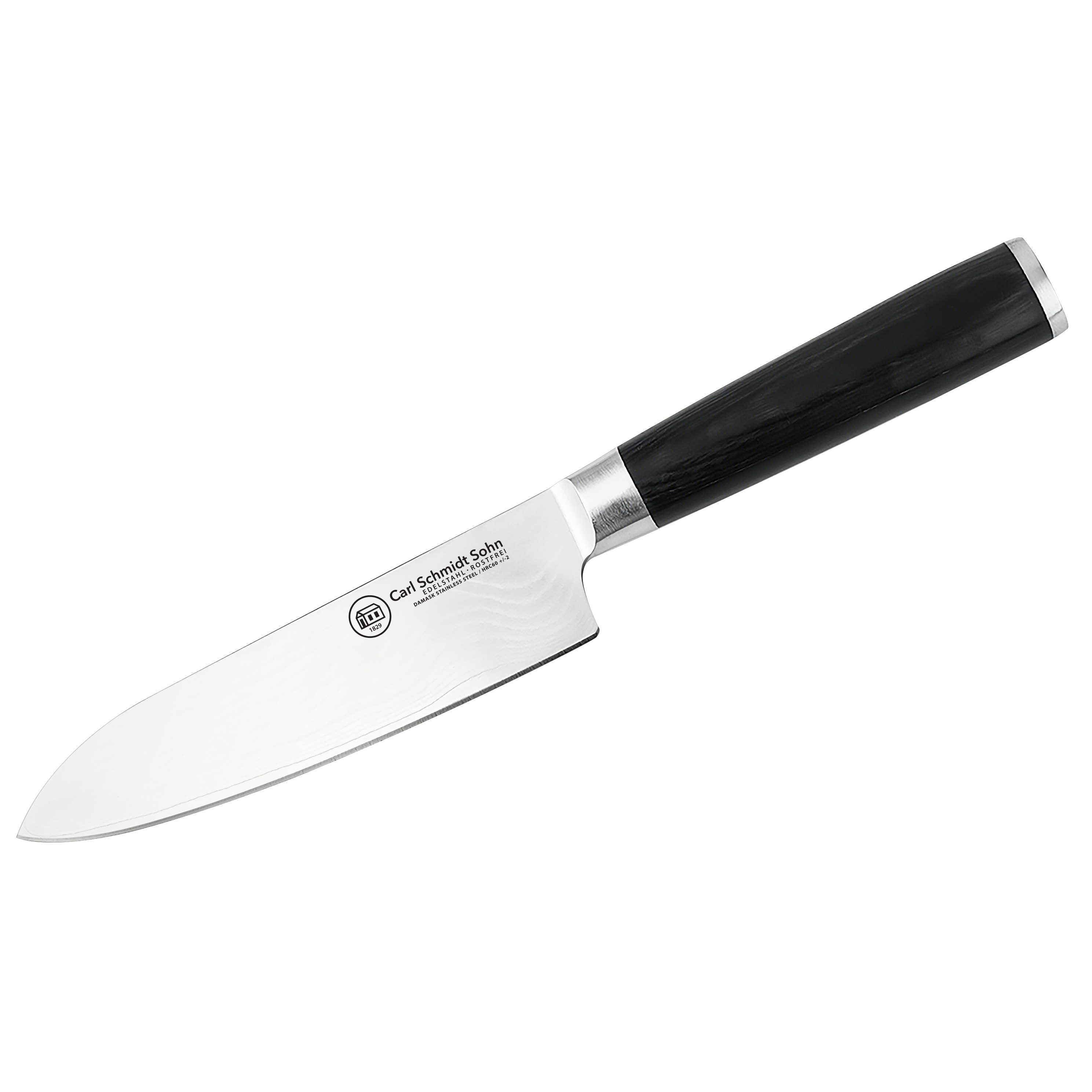 Carl Schmidt Sohn Messer-Set KONSTANZ 2-teilig, Damstahl (Set, 2-tlg), mit ergonomischem Pakkaholzgriff