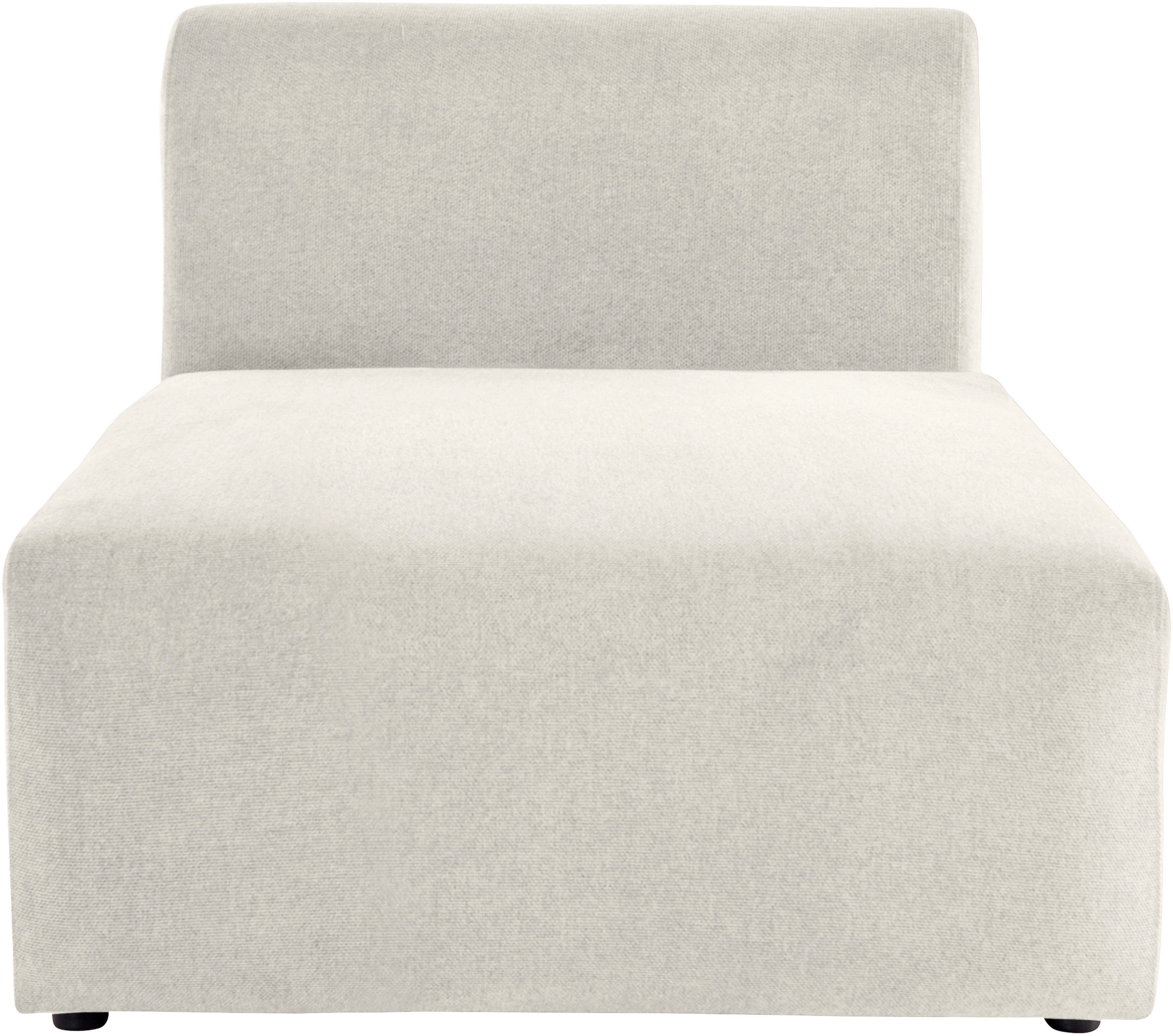 LeGer Home by Lena Gercke Sessel LYZA Sofa-Mittelelement, Maße B/T/H: 76/96/74 cm, als Modul oder separat verwendbar, für individuelle Zusammenstellung