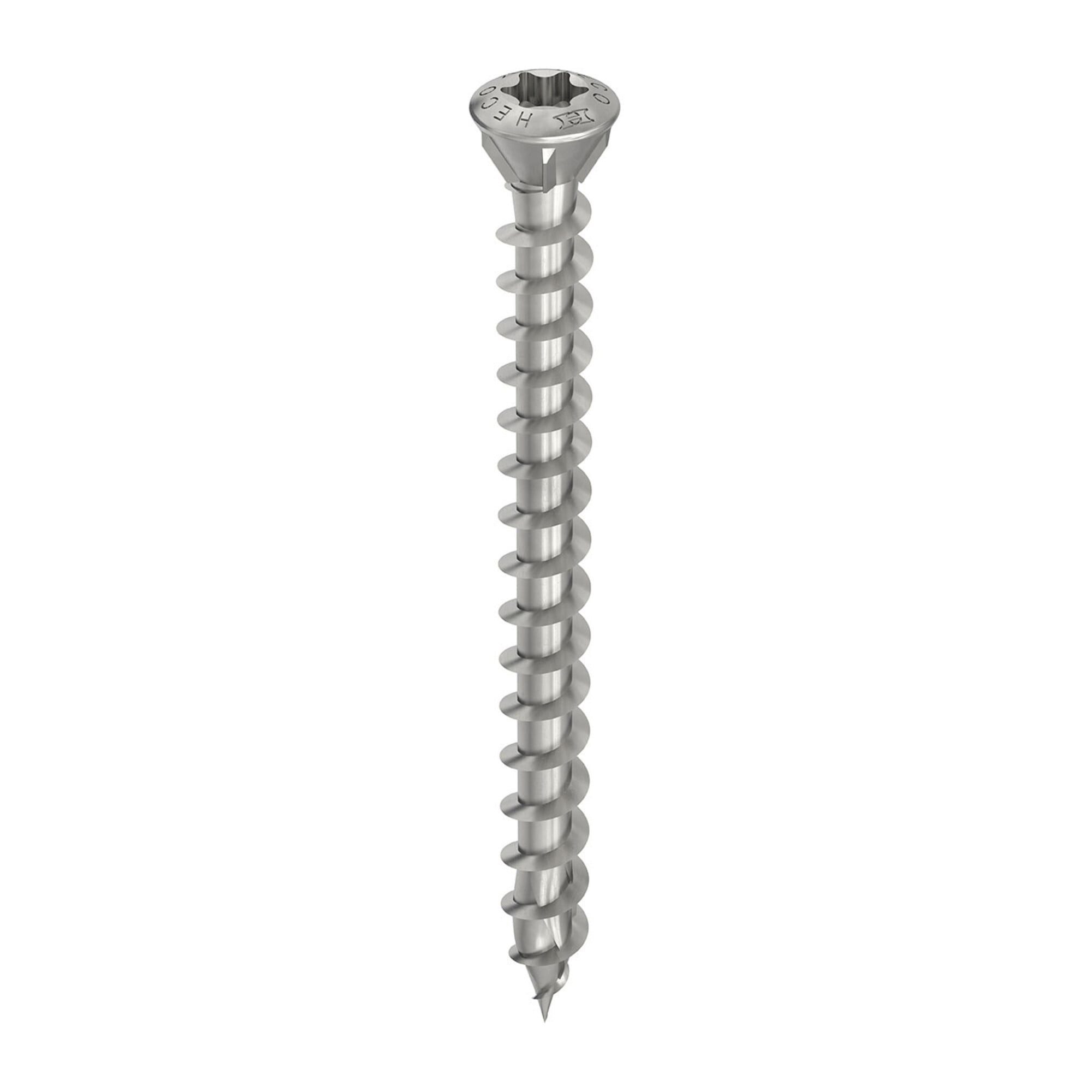 Heco Schraube HECO-TOPIX-plus A2 3,5 x 60, Dielenschraube, Linsenkopf, T-Drive, VVG