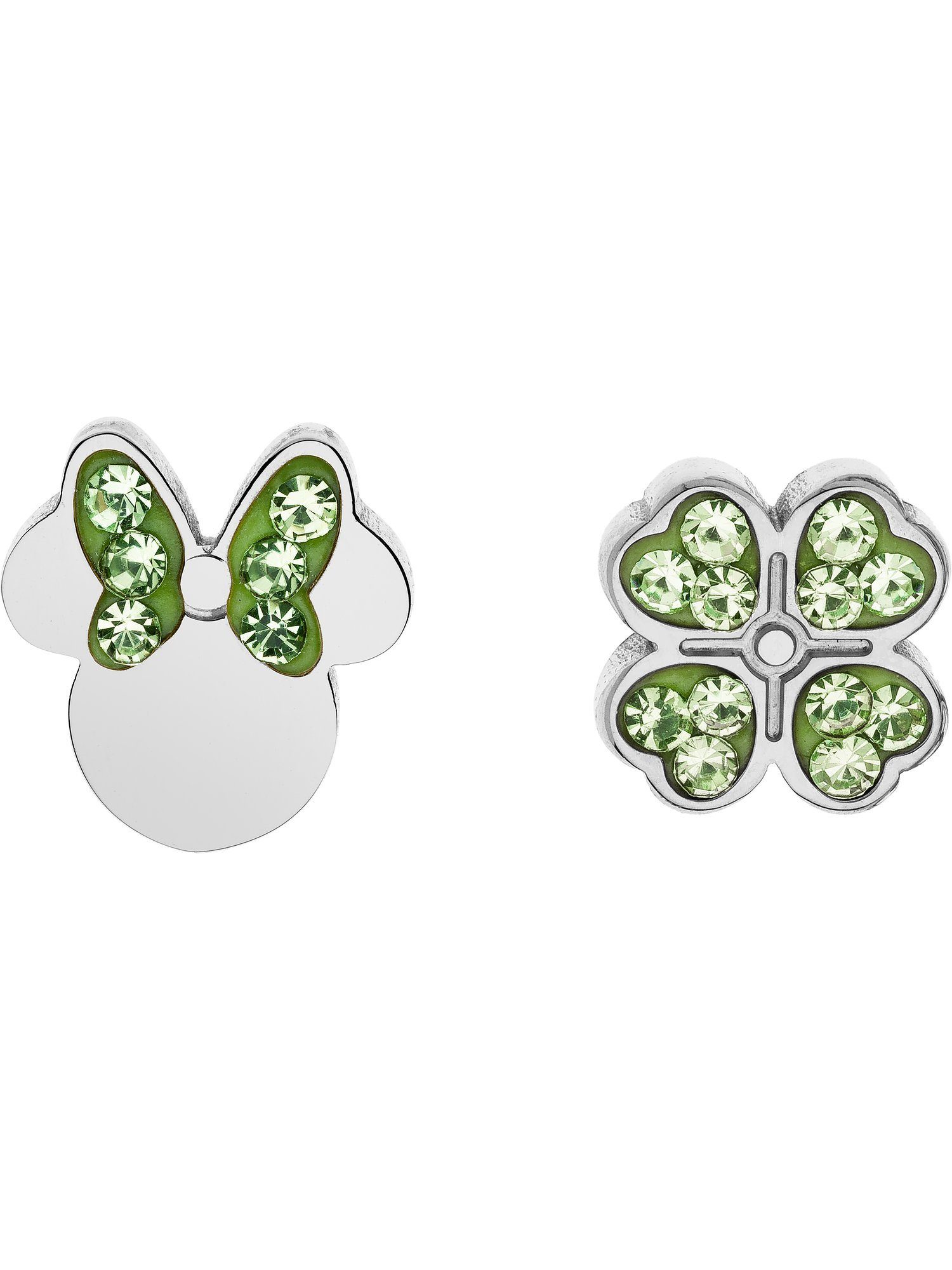 DISNEY Jewelry Paar Сережки-гвоздики Disney Damen-Ohrstecker Edelstahl Zirkonia