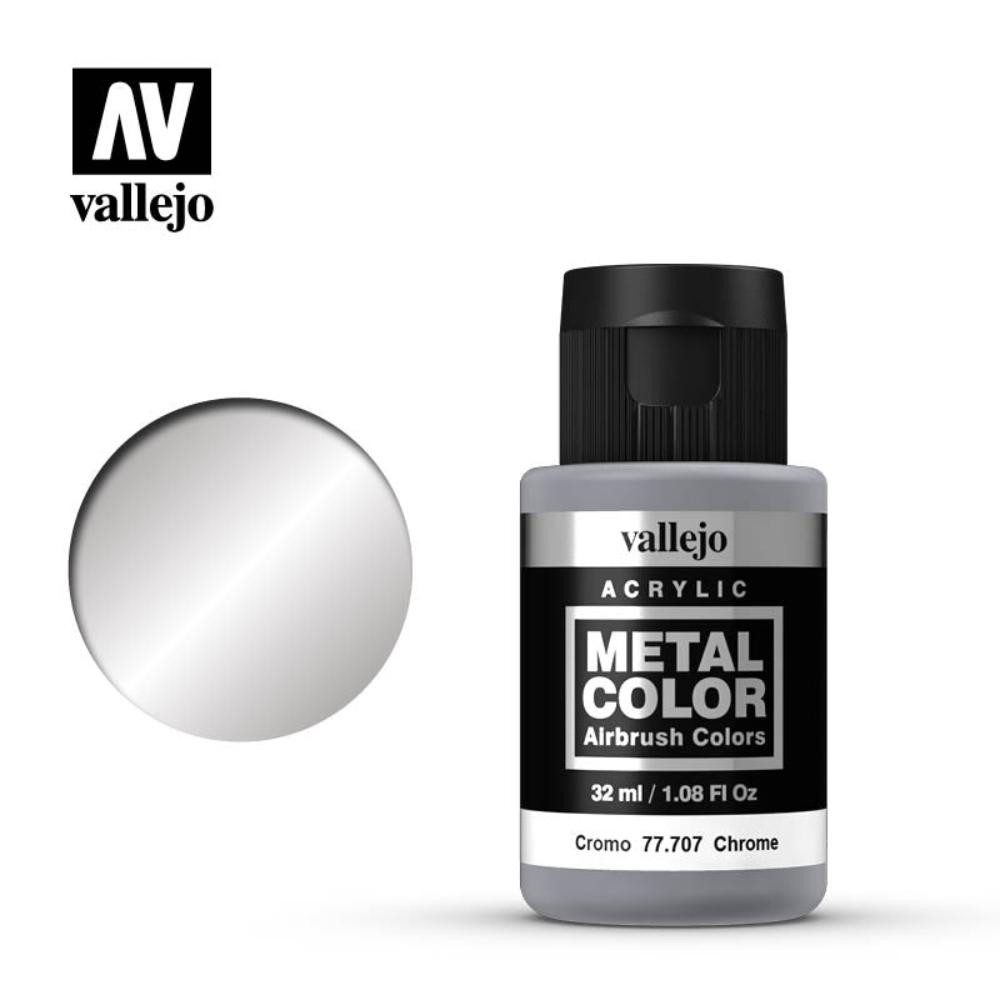 Vallejo Spielfigur Metal Color - Chrom