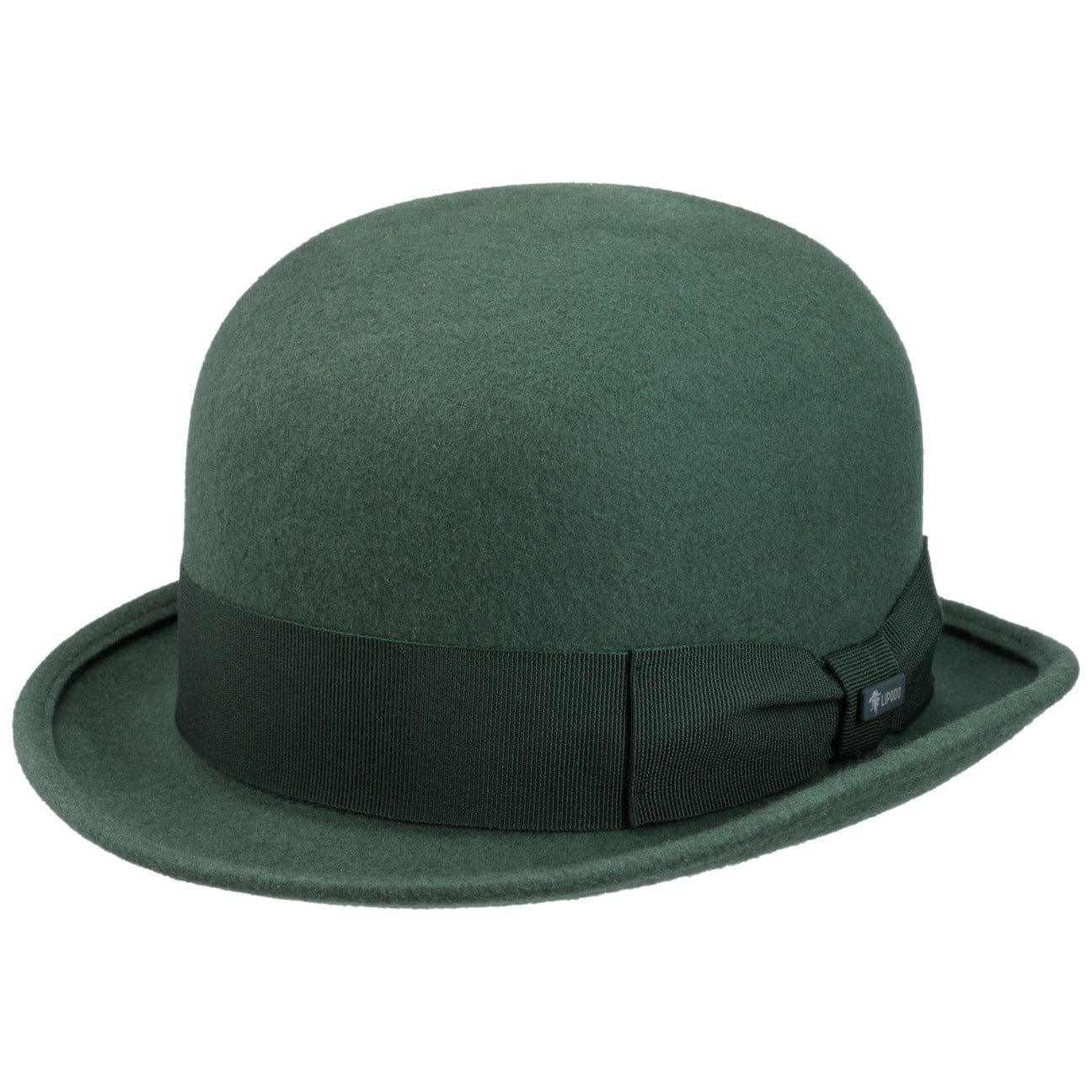 Lipodo Filzhut (1-St) Melone mit Ripsband, Made in Italy