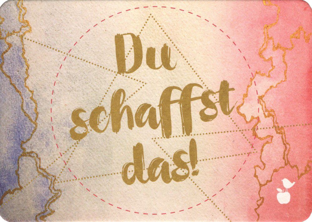 Postkarte "Du schaffst das!"