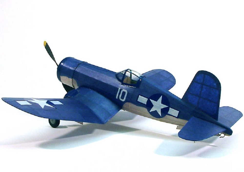 Krick Modellbausatz Dumas Aircraft F4U Corsair Balsabausatz