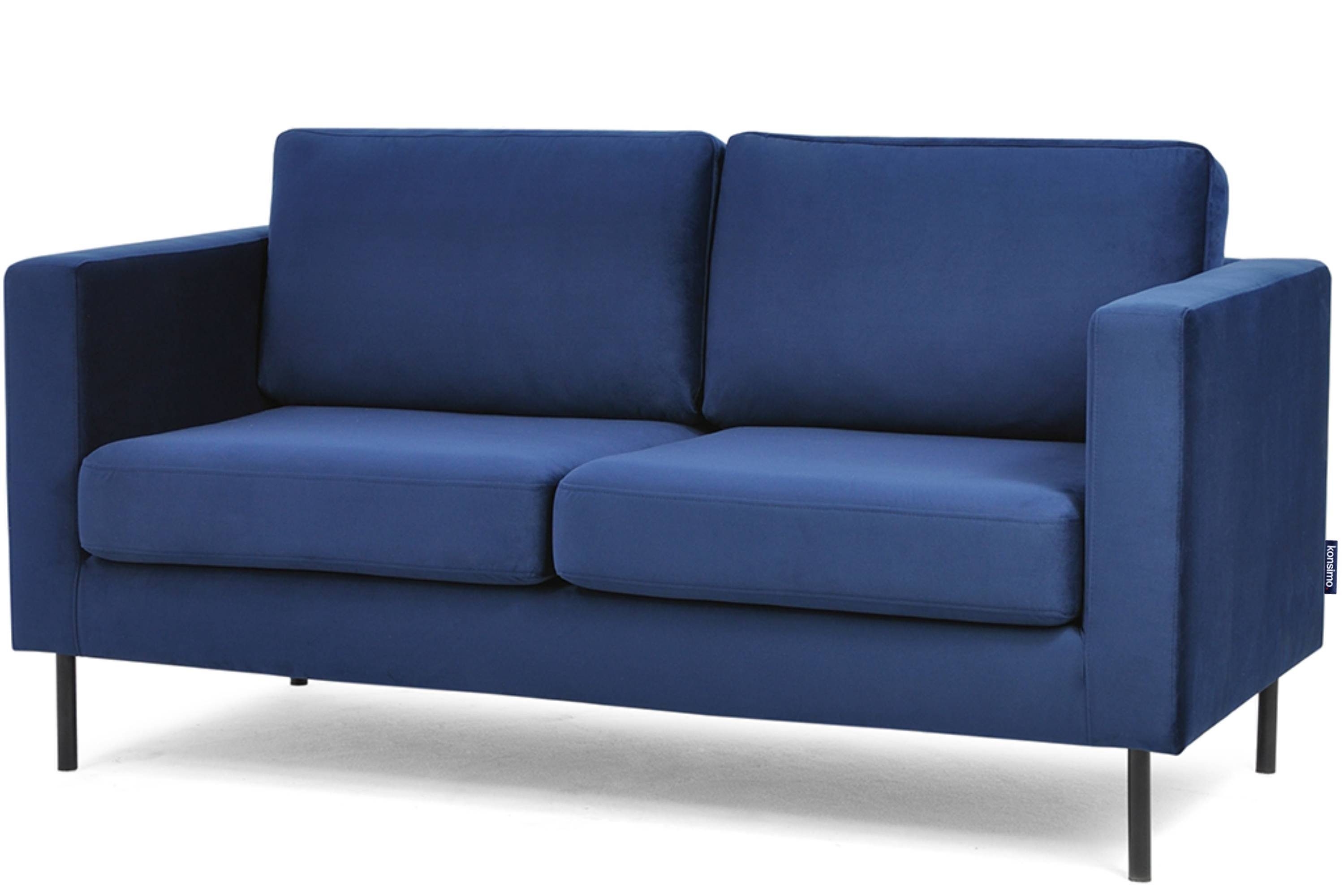 2 TOZZI | | universelles Beine, marineblau Personen, hohe marineblau Design Konsimo marineblau Sofa 2-Sitzer