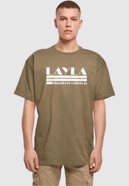 Merchcode T-Shirt Merchcode Herren Layla - Limited Edition X Heavy Oversize Tee (1-tlg)