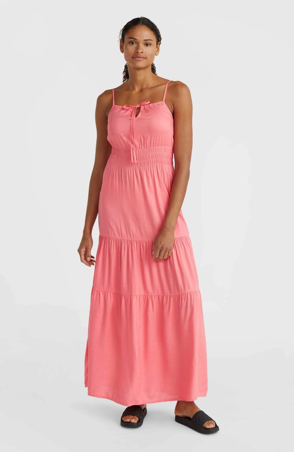 O'Neill Sommerkleid O'Neill Maxikleid Quorra Perfectly Pink