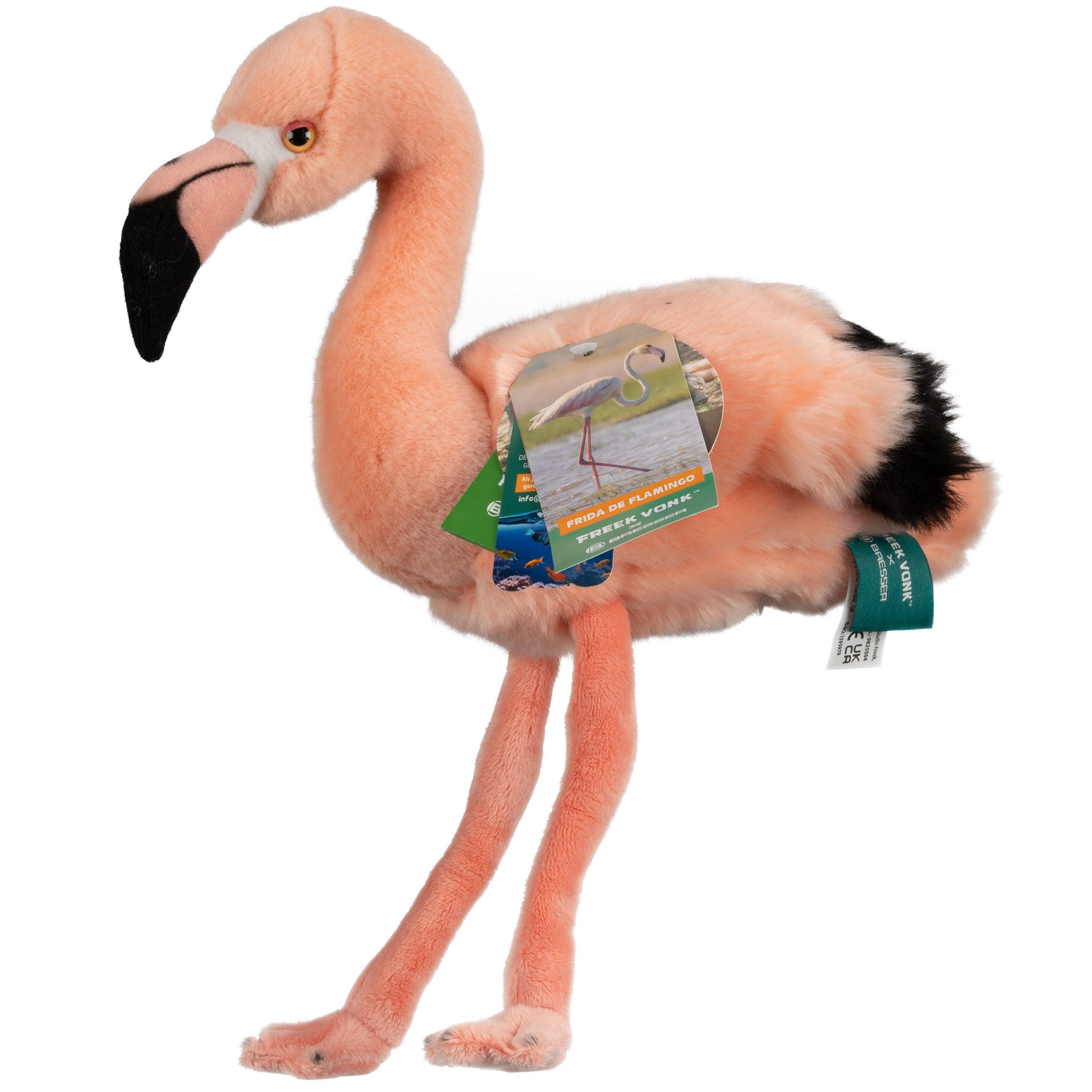Freek Vonk x BRESSER Kuscheltier FREEK VONK x BRESSER Flamingo Frida