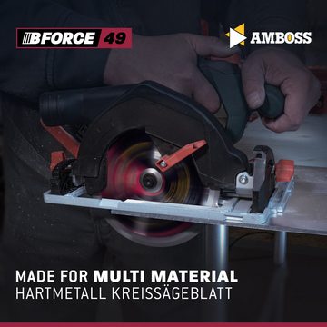 Amboss Werkzeuge Kreissägeblatt HM Kreissägeblatt - 190 x 2.4/1.8 x 30 Z60 FWF, 30/20 mm (Bohrung) FWF (Zahnform)