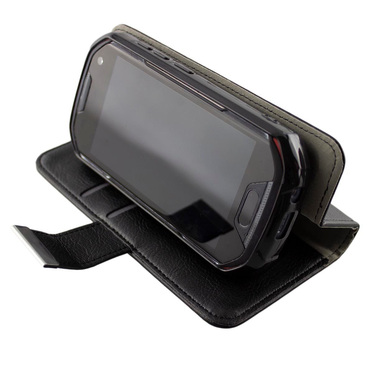 caseroxx Handytasche caseroxx Handytasche Bookstyle-Case für Unihertz Atom L, (Einzelartikel, 1-tlg., Bookstyle-Case), mit Kreditkartenfächern