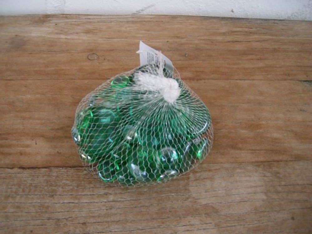 Deko-Impression Dekosteine Glasnuggets, Dekosteine, Zierkies, geschliffene Glassteine grün 500