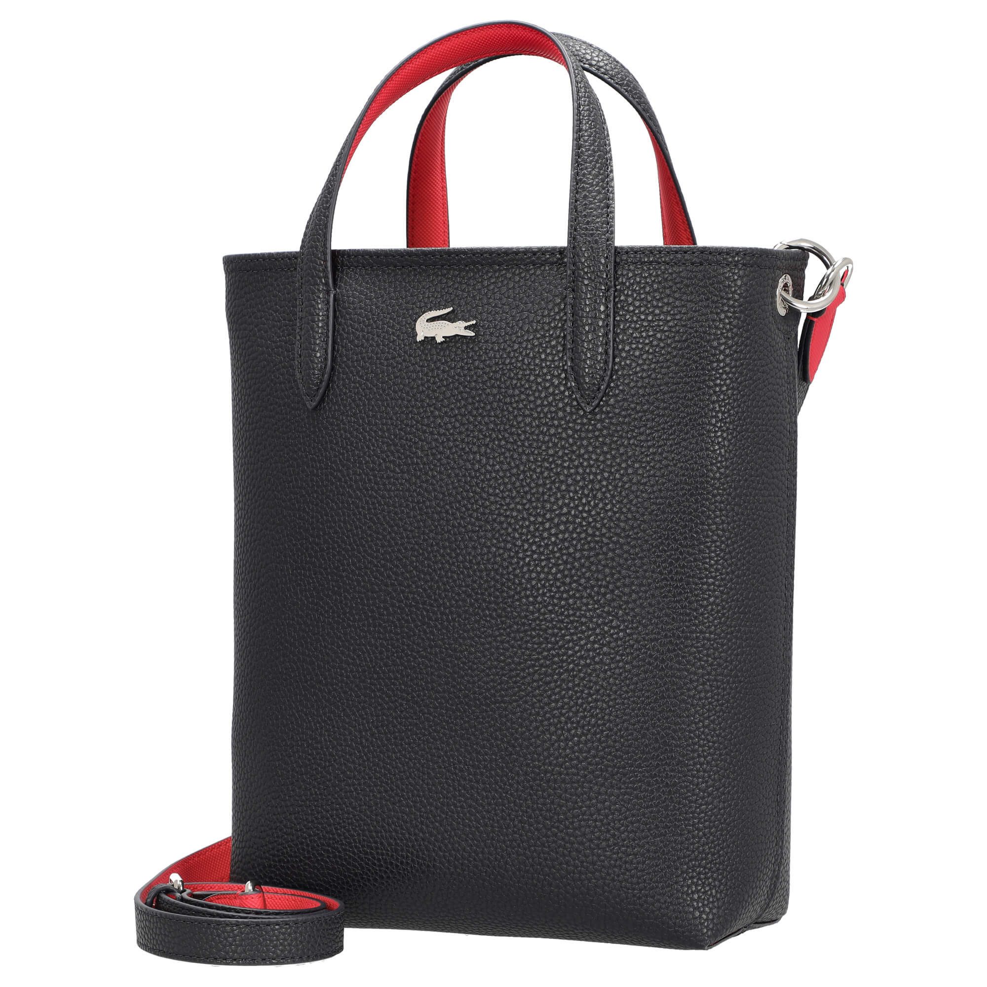 Lacoste Handtasche Anna - Henkeltasche 29 cm (abimes petunia)
