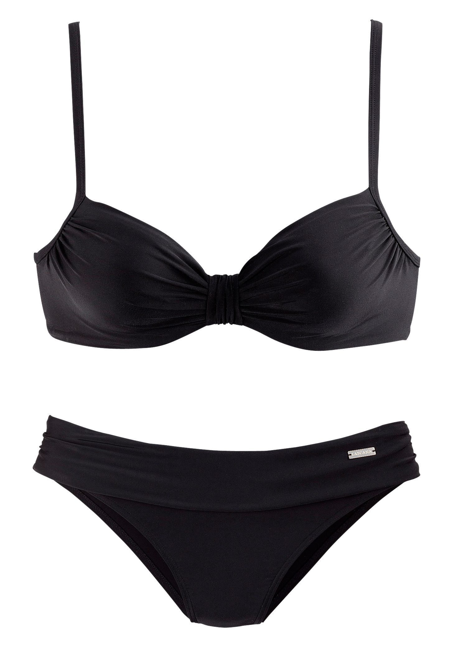 LASCANA Bügel-Bikini mit Raffungen am Cup günstig online kaufen