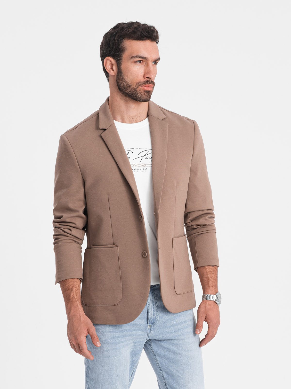 OMBRE Anzugsakko Herrenjacke mit Taschen – Bild 3 von 5