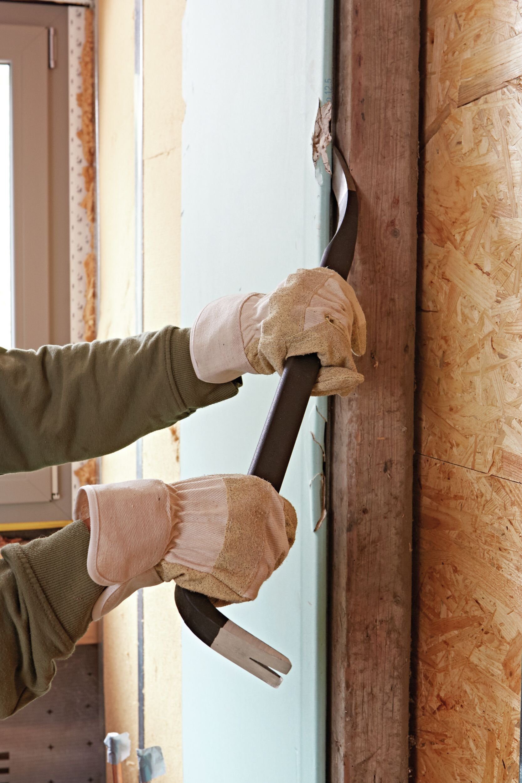 fortis Brechstange, (3-tlg), Nageleisen-Set 320+620+935 mm