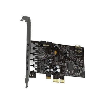 Creative Sound Blaster Audigy FX V2 Soundkarte 5.1 Kanäle, Hi-Res 5.1 PCIe