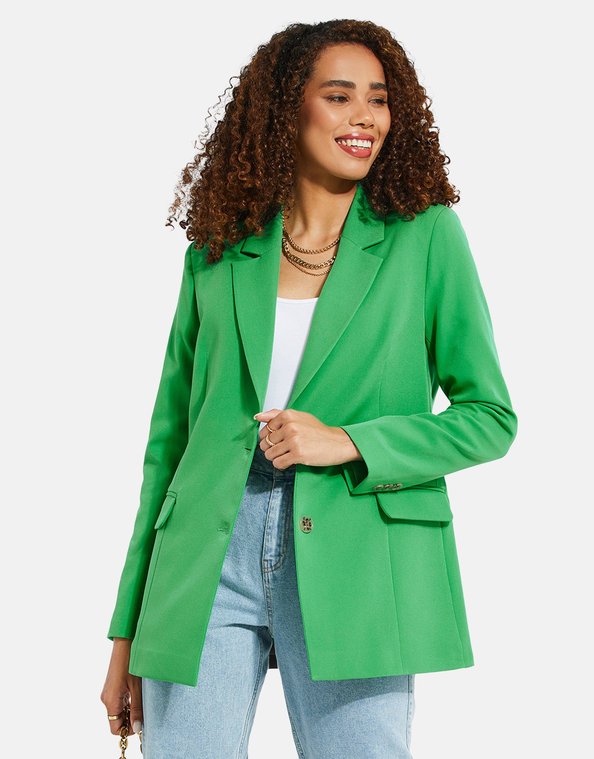 Threadbare Jackenblazer THBSanta Monica Green - smaragdgrün