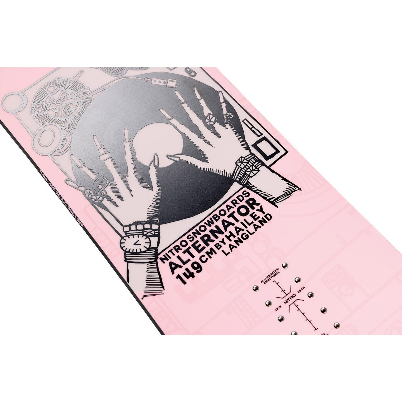 Nitro Snowboards Snowboard ALTERNATOR x HAILEY