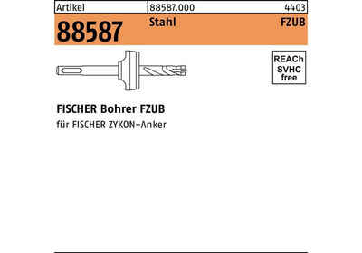 Fischer Steinbohrer Bohrer R 88587 FZUB 14 x 80 Stahl