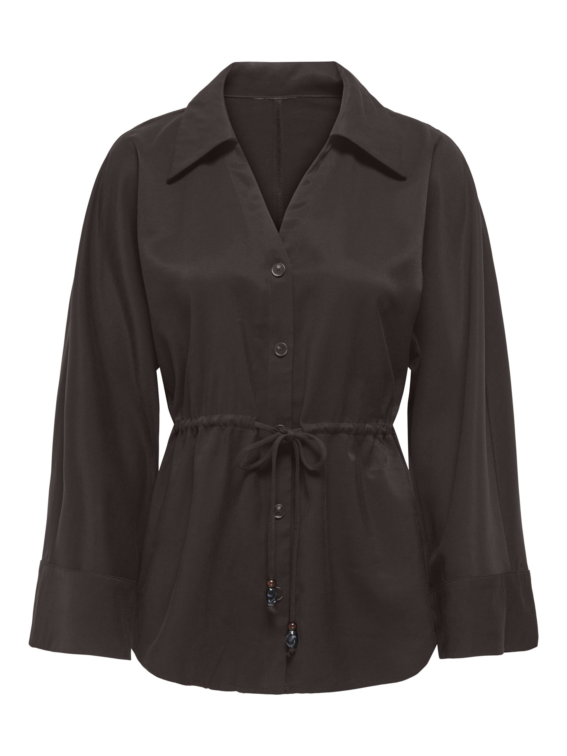 JDY Langarmshirt JDYMILENA L/S SHIRT WVN EXP