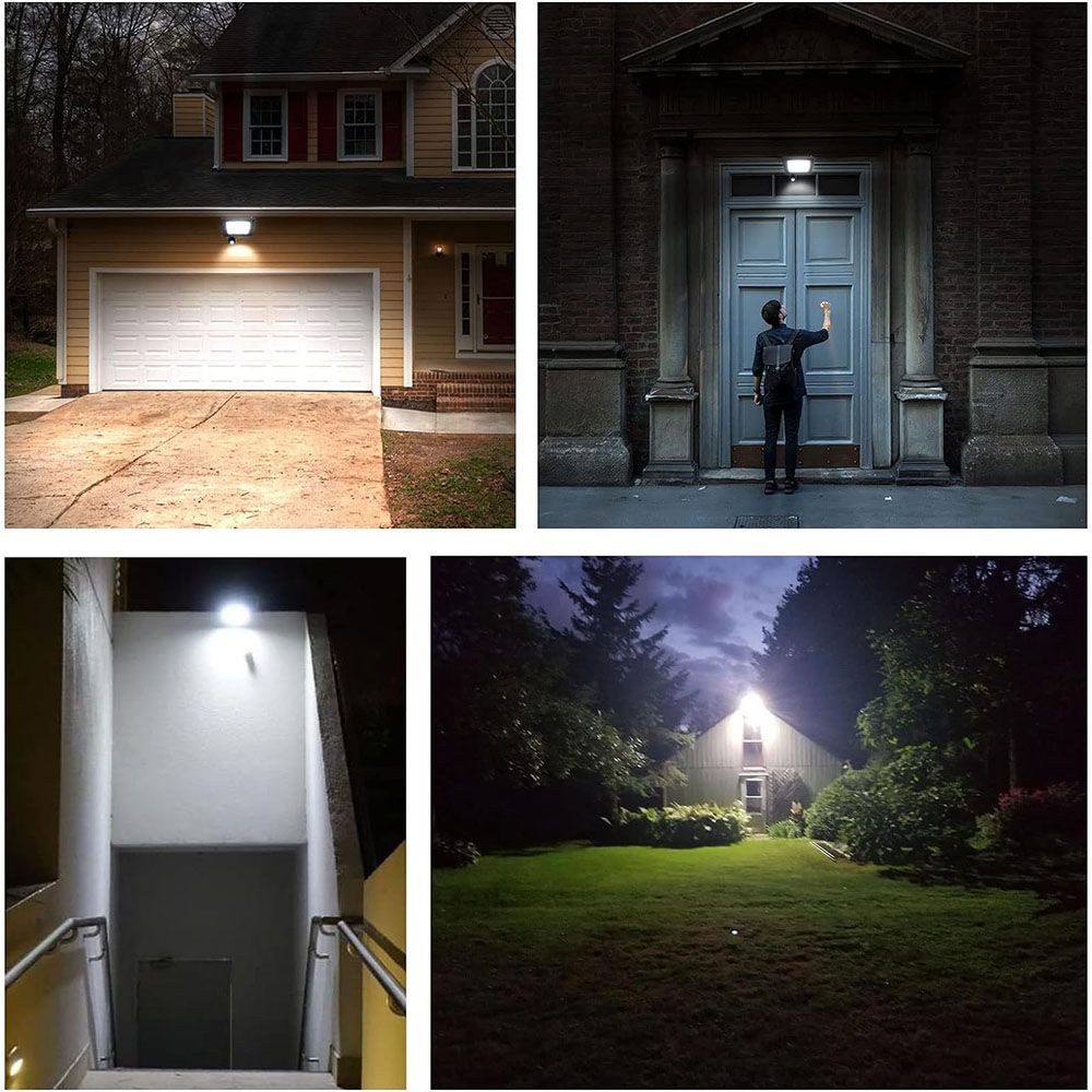 PRIISF LED Flutlichtstrahler Fluter Strahler Light Außenleuchte Scheinwerfer Flutlicht 6500K 3000LM, 30W, LED fest integriert, Kaltweiß, IP66 Wasserdicht Spotlight Wandleuchte mit Bewegungsmelder 30/50/100W