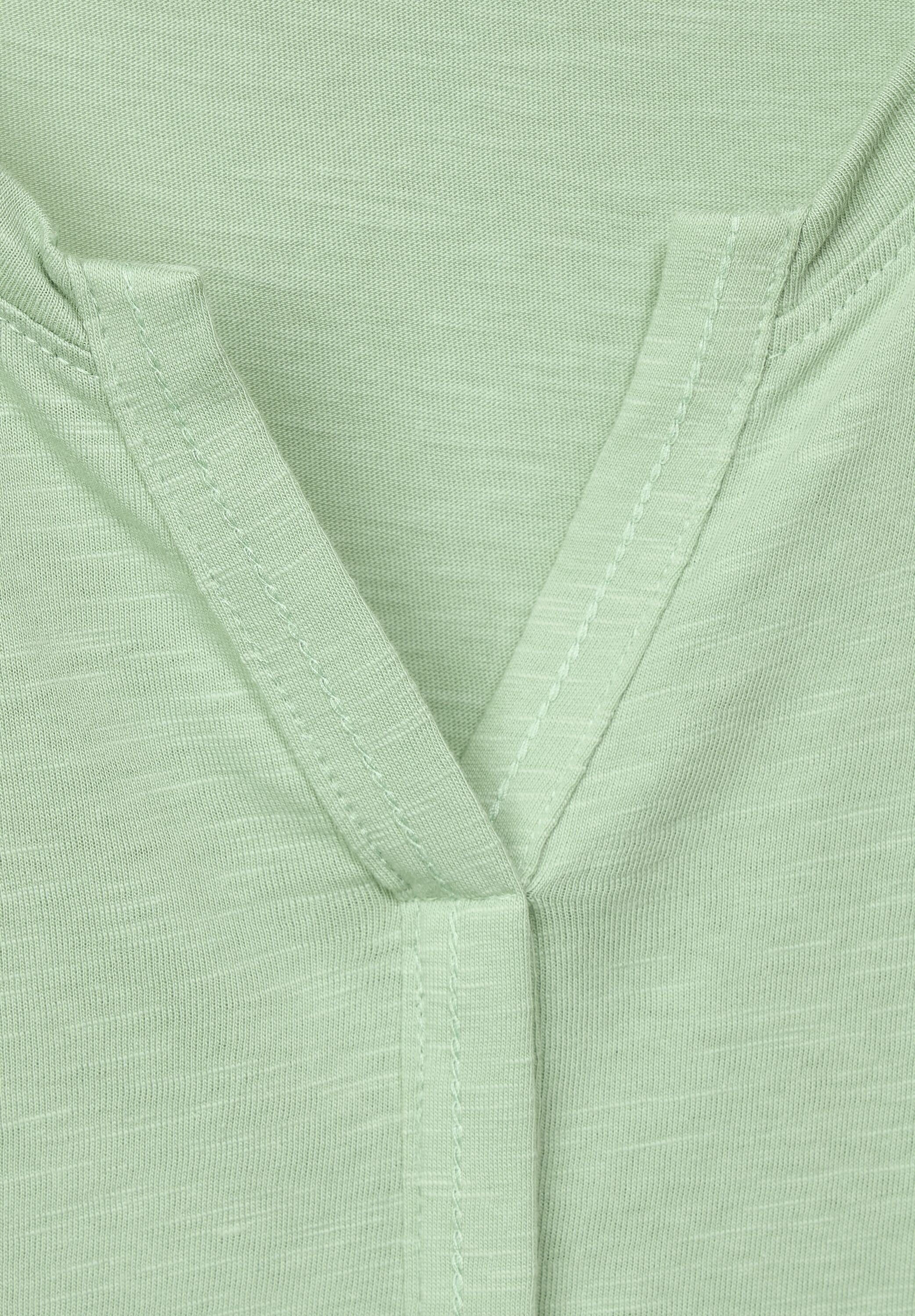 Cecil 3/4-Arm-Shirt mit 3/4 clear green sage Ärmeln
