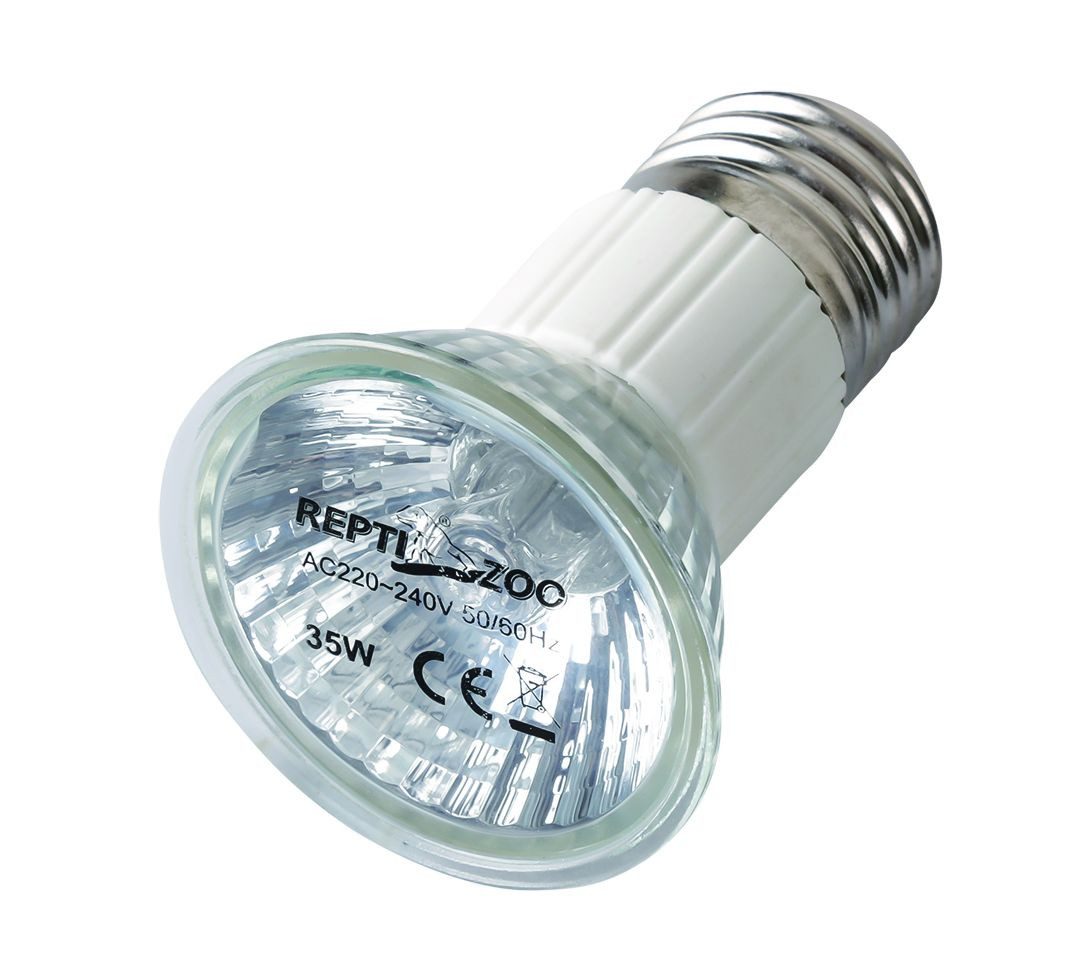 ReptiZoo Terrarienleuchte ReptiZoo Mini Halogen Spot (UVA Basking) 35 Watt (LH001)