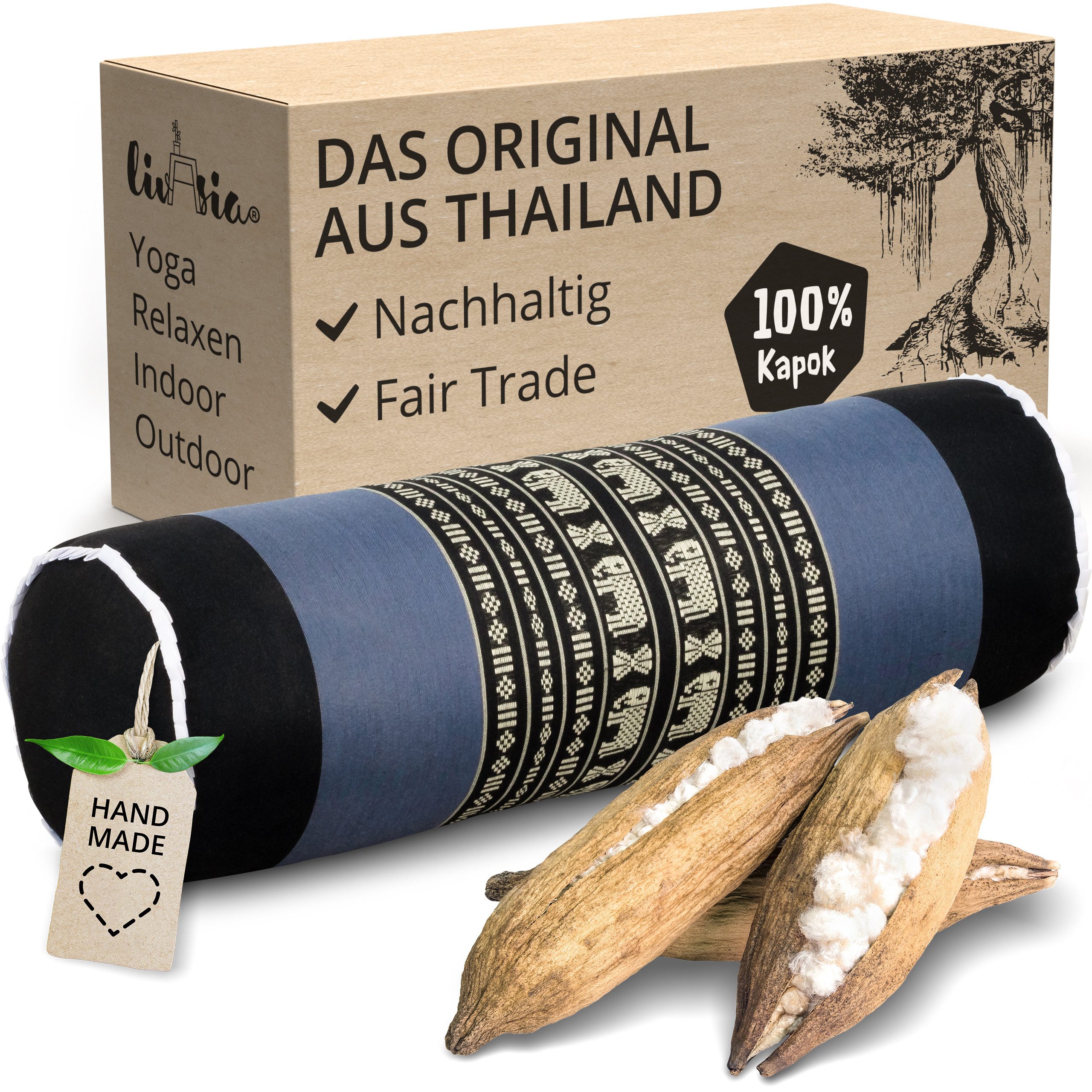 livasia Nackenrolle Nackenrolle, vegan und handgefertigt, günstig online kaufen