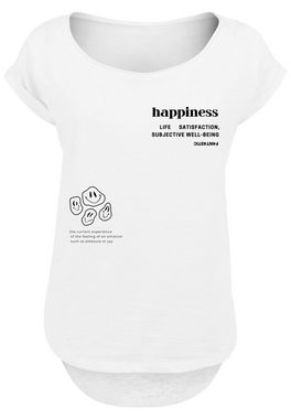F4NT4STIC T-Shirt happiness LONG TEE Print