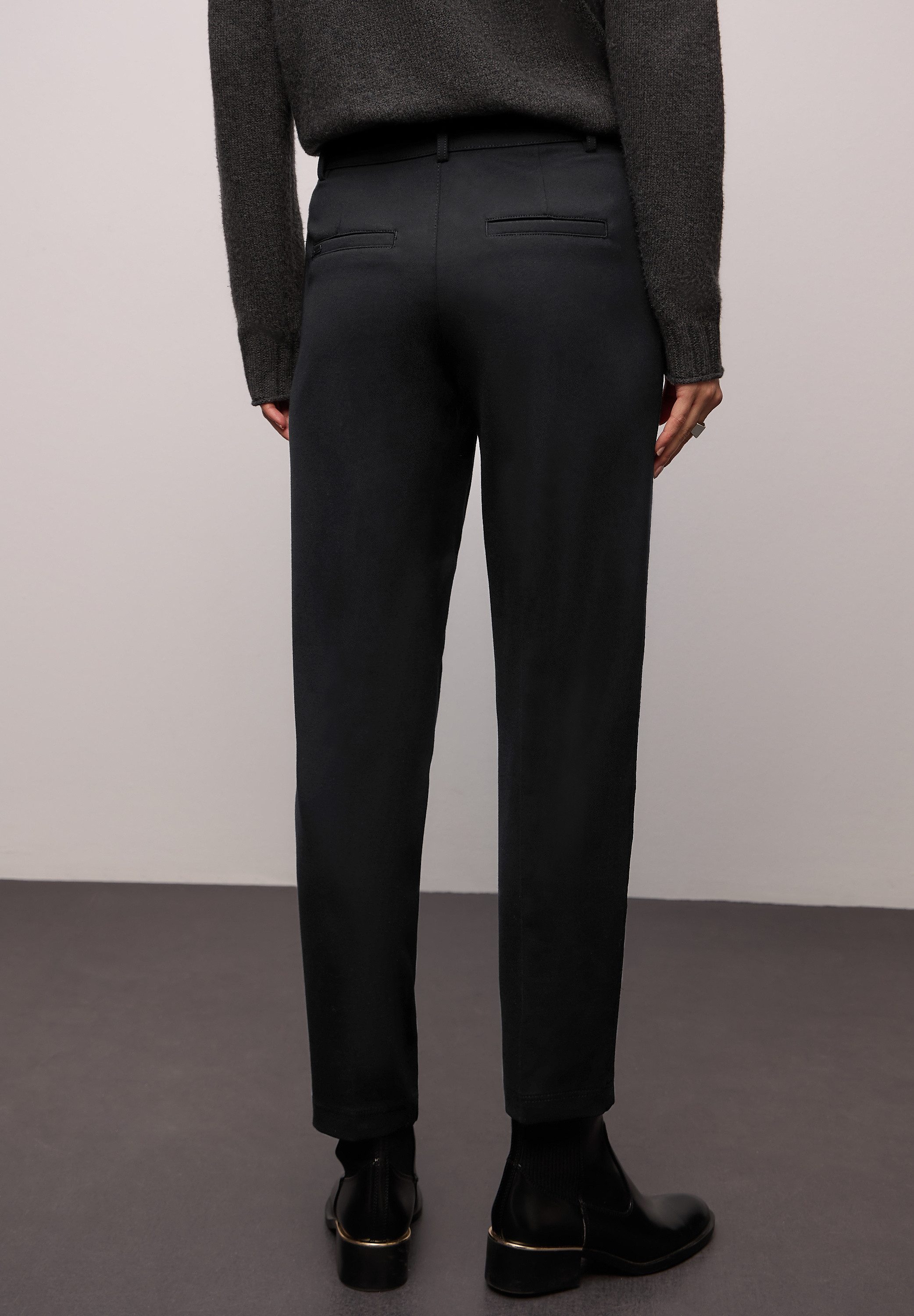 STREET ONE Jerseyhose mit Tape-Detail