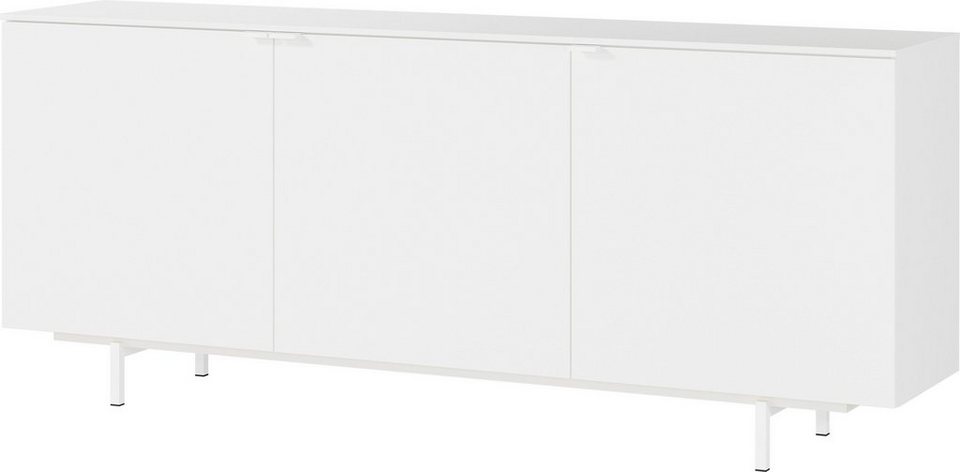 GERMANIA Sideboard, Türen mit Soft close-Funktion, Füße und Griffe aus  Metall