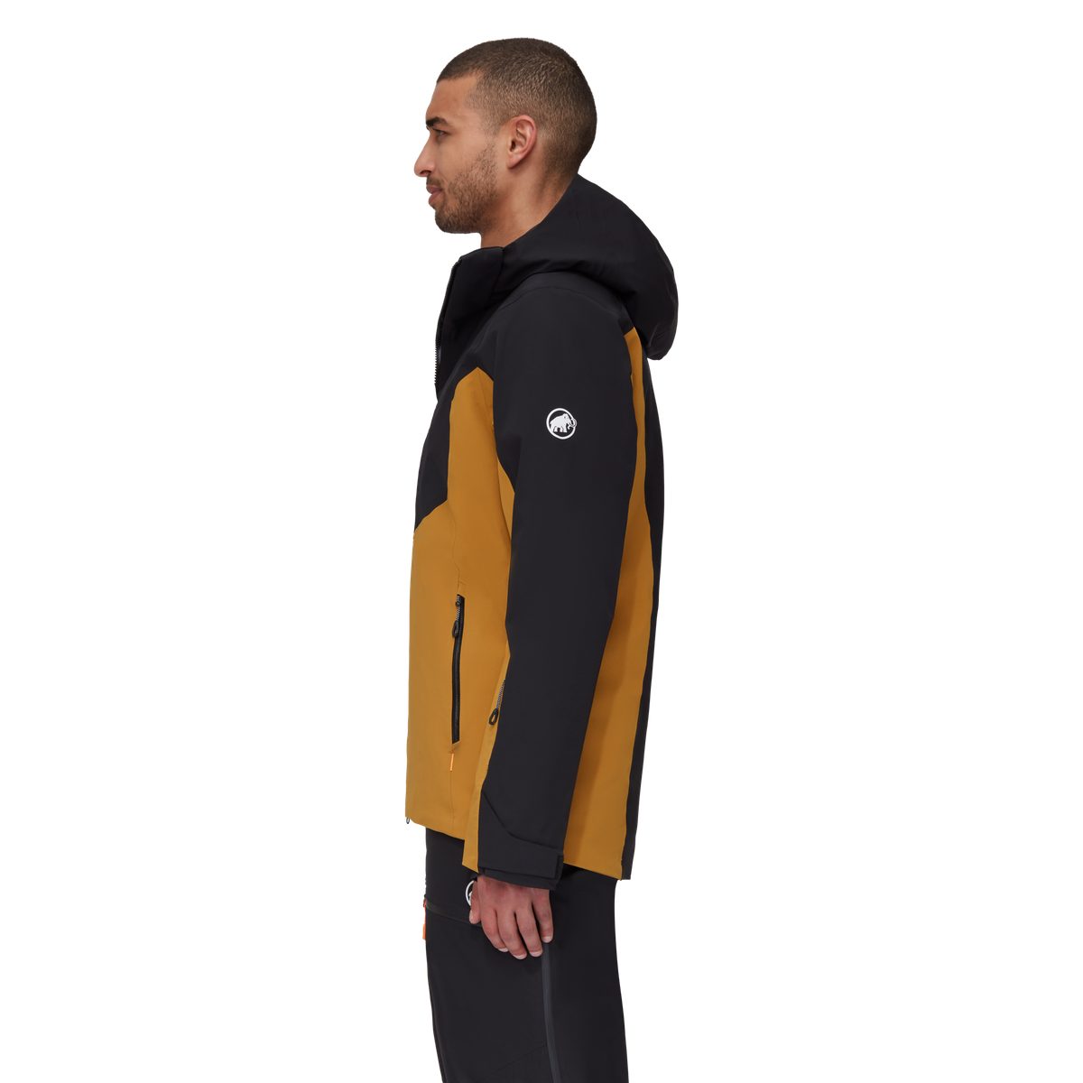 Hardshell HS Herren, Funktionsjacke Jacket Mammut Mammut - Stoney insulated black-cheetah Jackets Thermo