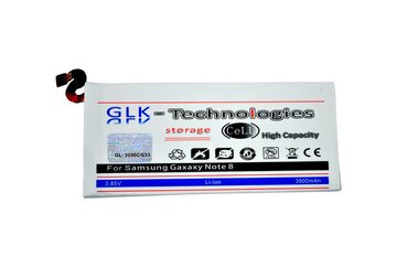 GLK-Technologies High Power Ersatzakku kompatibel mit Samsung Galaxy Note 8 SM-N950F EB-BN950ABE, Original GLK-Technologies Battery, accu, 3500 mAh Akku, inkl. Werkzeug Set Kit NEU Smartphone-Akku 3500 mAh (3.85 V)