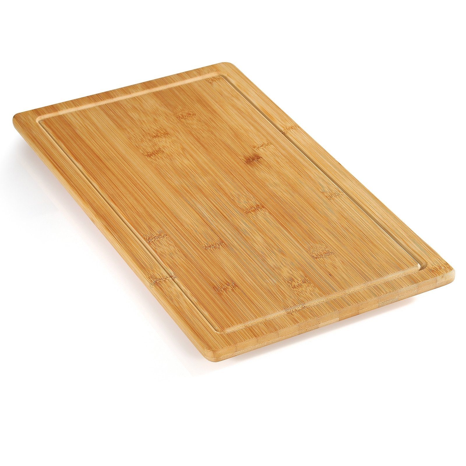 ZASSENHAUS Schneide- und Abdeckplatte Herdabdeckplatte 49,5 x 28 cm Bamboo, Bamboo, (Stück, 1 tlg., 1 Herdabdeckplatte aus Holz), Schneidebrett Küchenbrett Holz