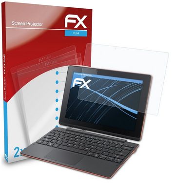 atFoliX Schutzfolie Displayschutz für Acer Aspire Switch 10 E SW3-013, (2 Folien), Ultraklar und hartbeschichtet