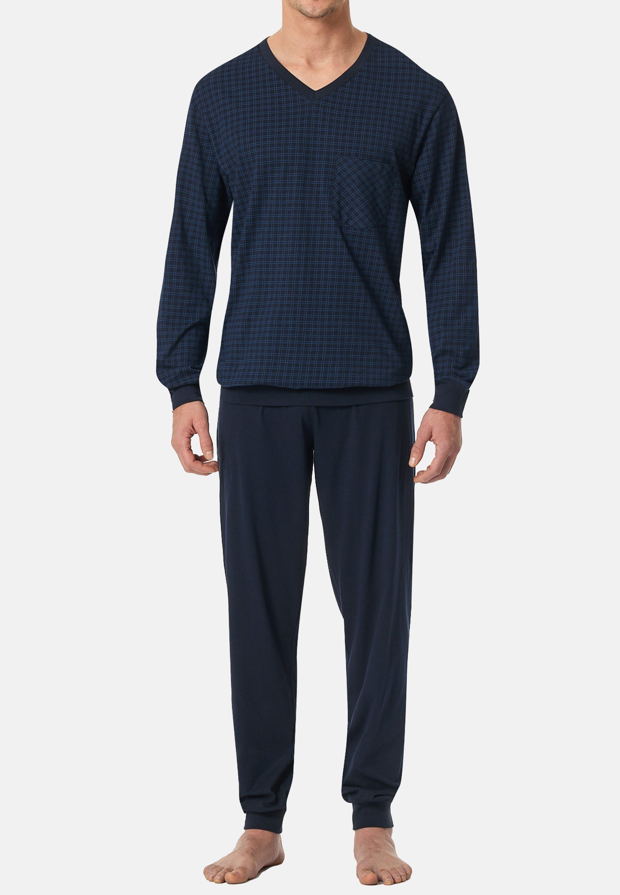 Schiesser Pyjama Comfort Essentials (Set, 2 günstig online kaufen