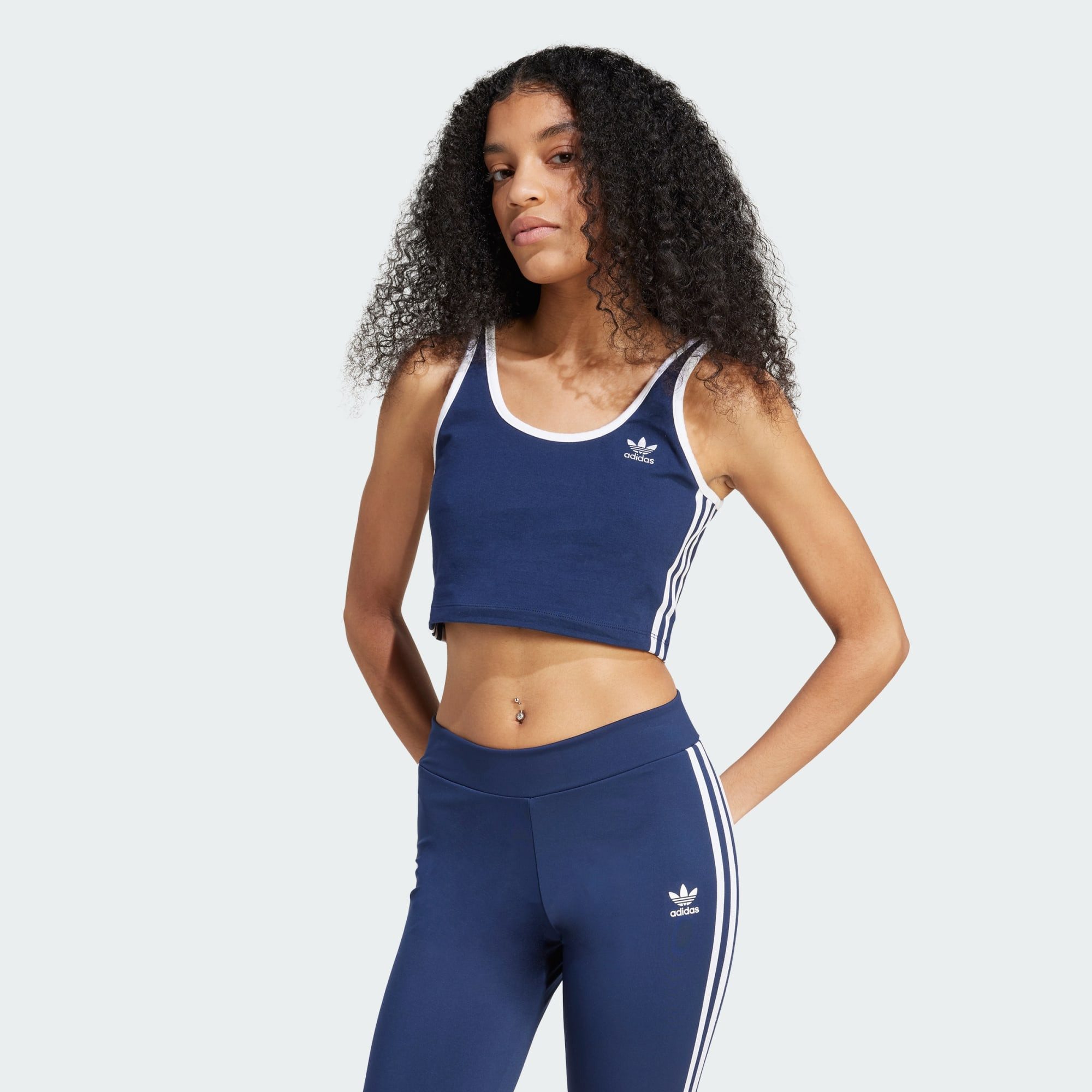 adidas Originals Tanktop ADICOLOR 3-STREIFEN BUSTIER günstig online kaufen