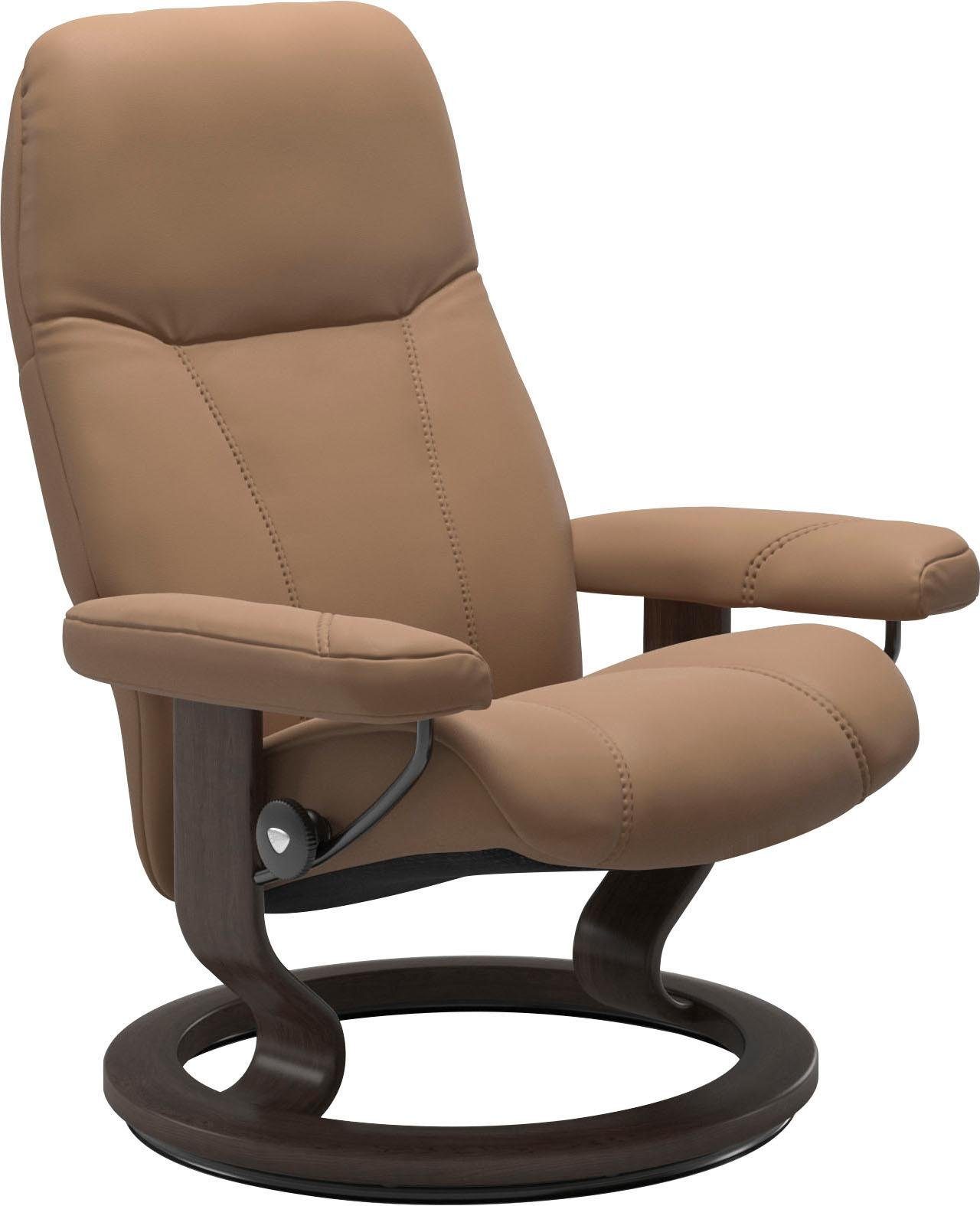 Consul, Relaxsessel Stressless® Classic Größe mit S, Wenge Gestell Base,
