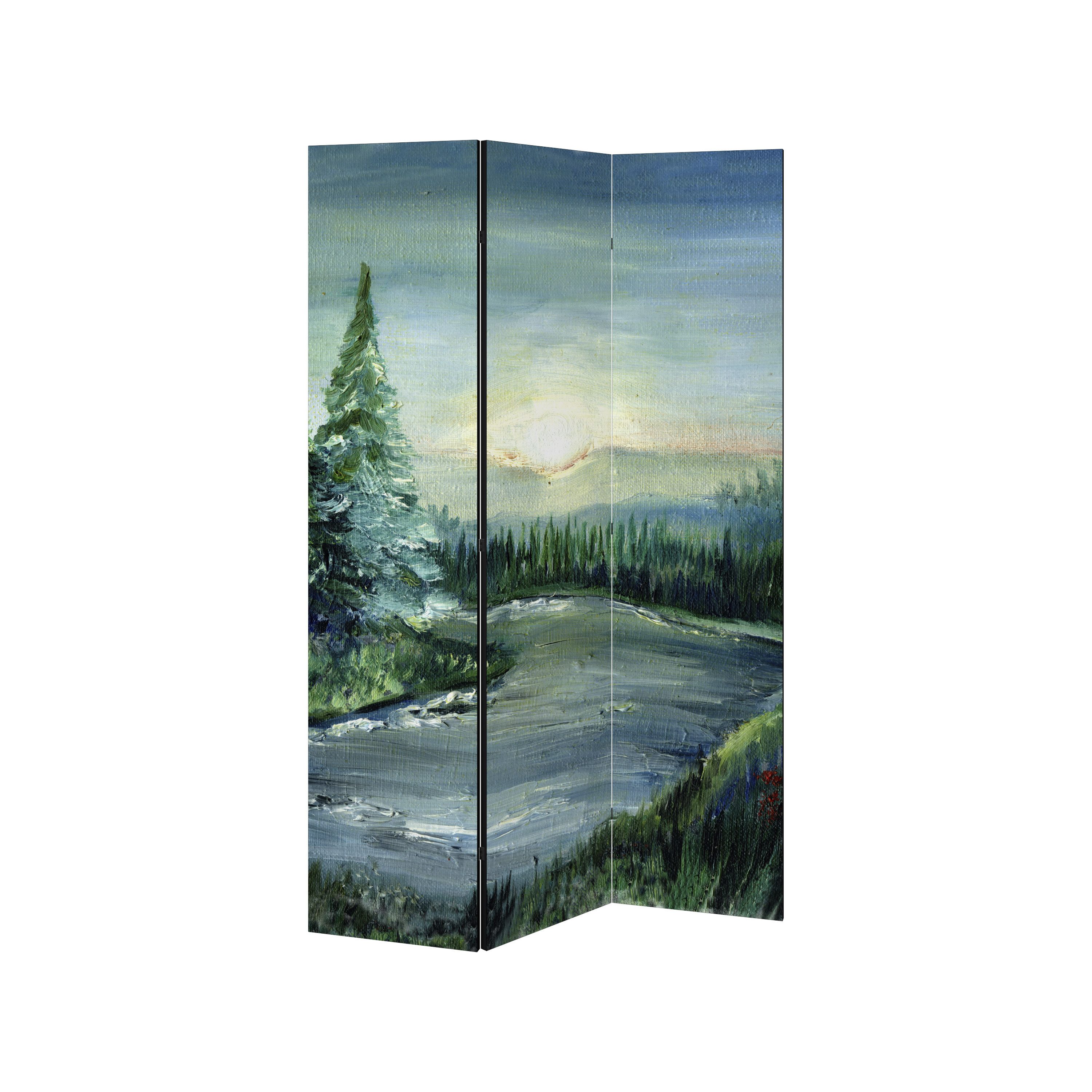 SPACEREBELS Paravent, Raumteiler - 3-teilig Raumtrenner, günstig online kaufen