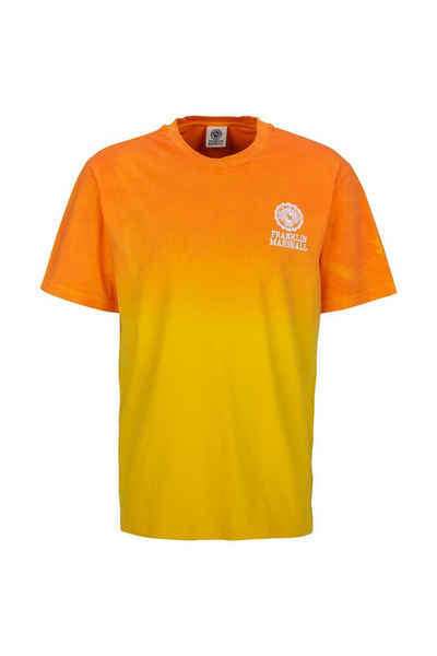 Franklin & Marshall T-Shirt »T-Shirt mit Farbverkauf« aus reiner Baumwolle