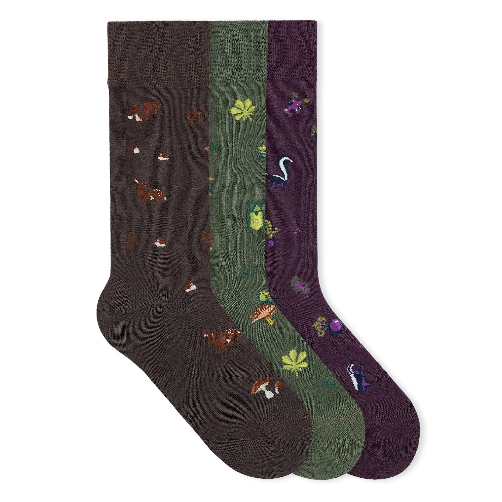 Socken Icons Socken-Set Bio-Baumwolle 35-46 Unisex