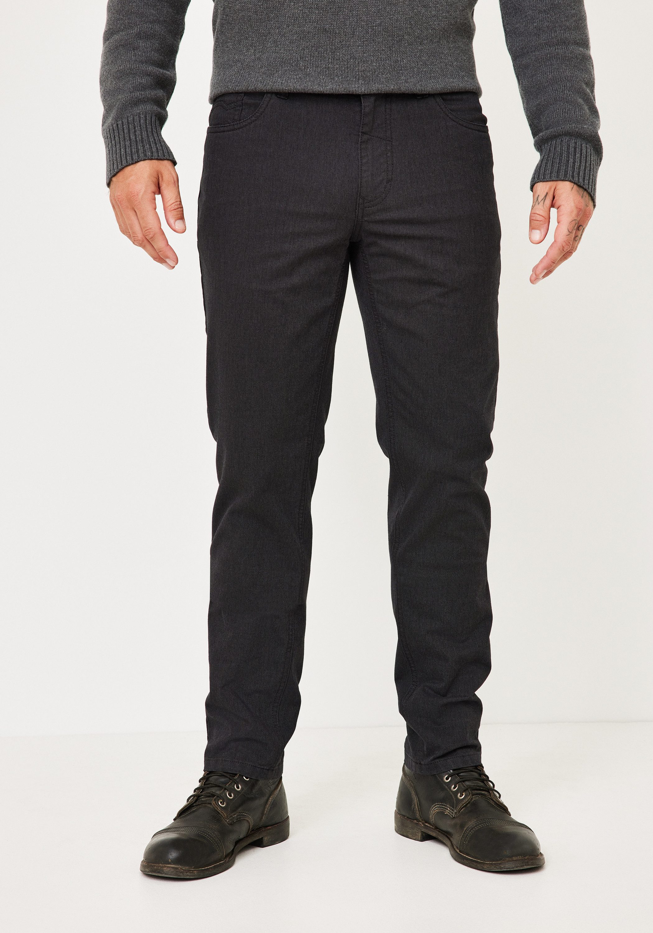 Redpoint Stoffhose MILTON Regular Fit Stoffhose im Wool-Look mit Stretch günstig online kaufen
