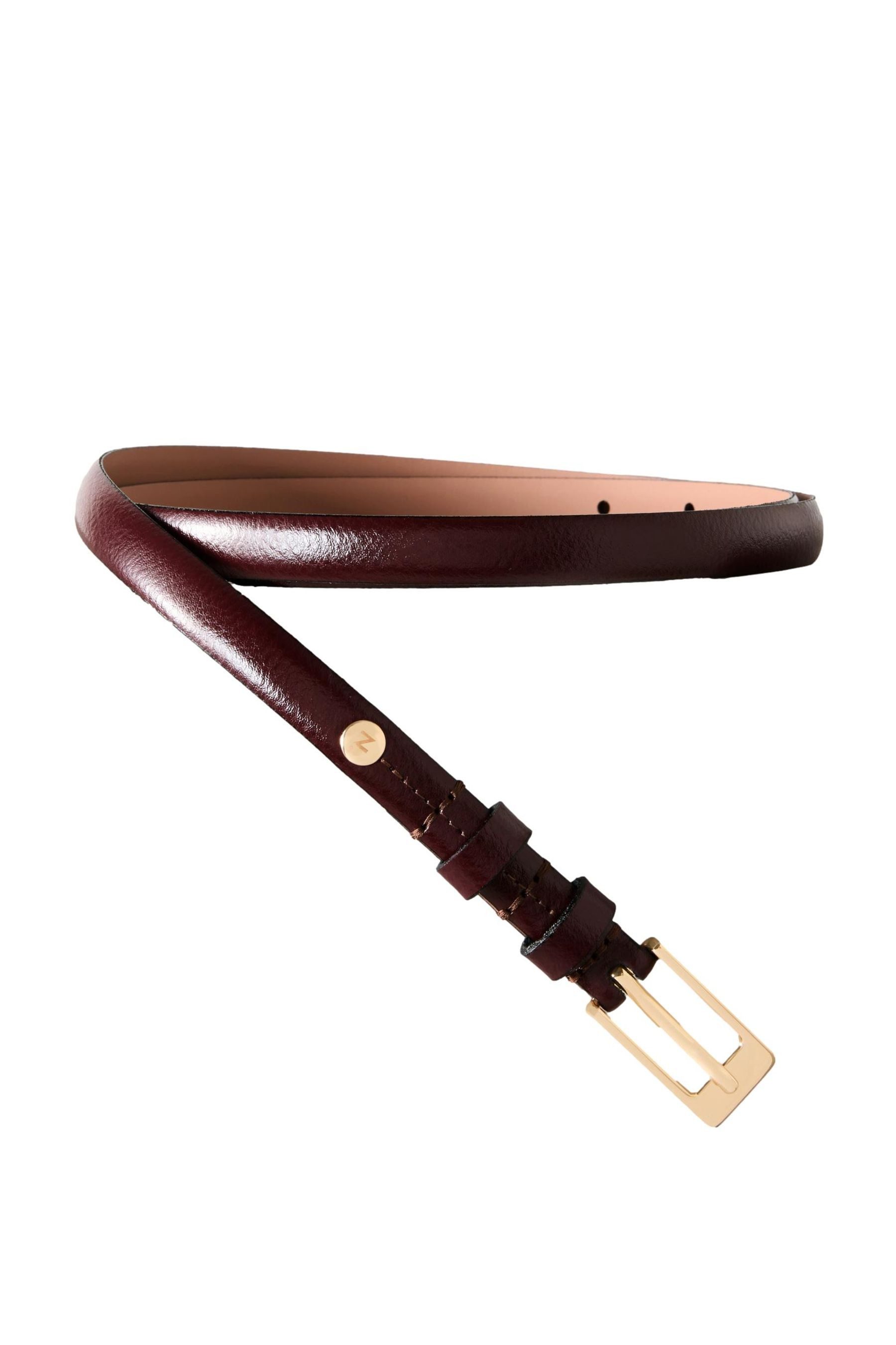 Next Ledergürtel Premium Skinny Ledergürtel, Made in Italy (1-St) günstig online kaufen